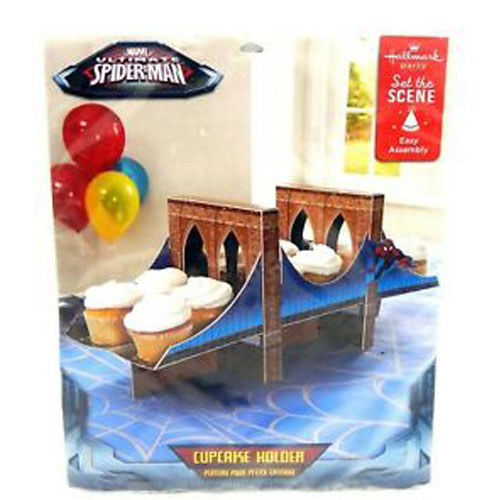 Spiderman Bridge Cupcake Holder